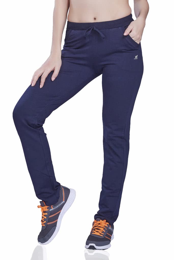 Women's Solid Regular FIT ENRICH Cotton Track Pant-picture-26