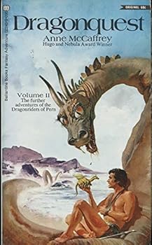 Paperback DRAGONQUEST Volume II of Dragonriders of Pern 1st Printing Book