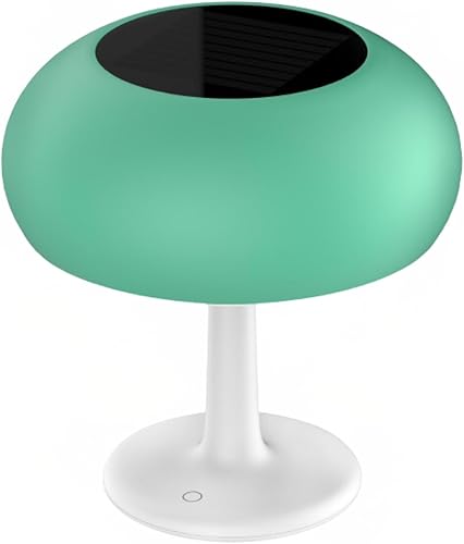 Lámpara inalámbrica - IP54 impermeable solar e híbrida de carga tipo C, lamparas solares con brillo de 500 lm, 4 modos de iluminación, doble uso en