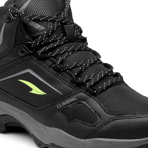 Image of ASIAN Men's Everest-23 Sports Trekking & Hiking,Walking Hi-Neck Shoes with Rubber Outsole & Memory Foam Insole Lace-Up Shoes for Men's & Boy's