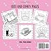 Cozy Routine:: Comfy and Cute Lovely Hand Writing Coloring Book for Kids and Adults| Bold and Easy Reliefs Pages|