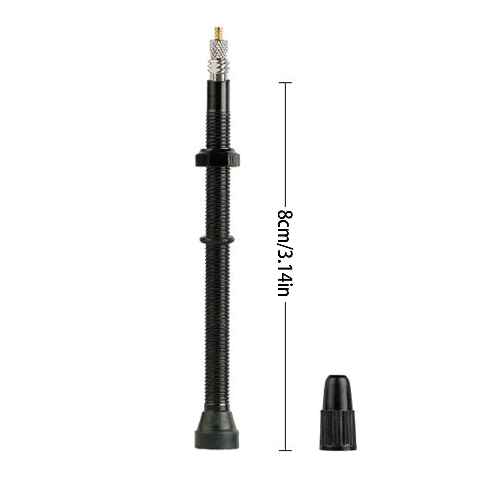 Stelo Valvola Per Bicicletta Valvola Francese In Lega Superleggera | Valvola ruote tubeless per bici da strada, mountain bike, gravel, ciclocross, pendolare, pieghevoli, elettriche