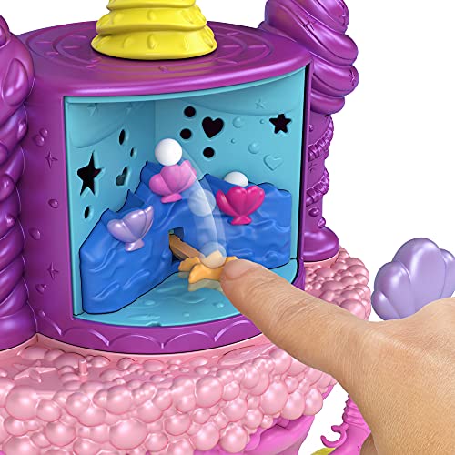 Polly Pocket GYK42 - Regenbogen-Einhornspaß Meerjungfrauen-Bucht, 2 Puppen und 15 Überraschungen, Spielzeug ab 4 Jahren – Bild 5
