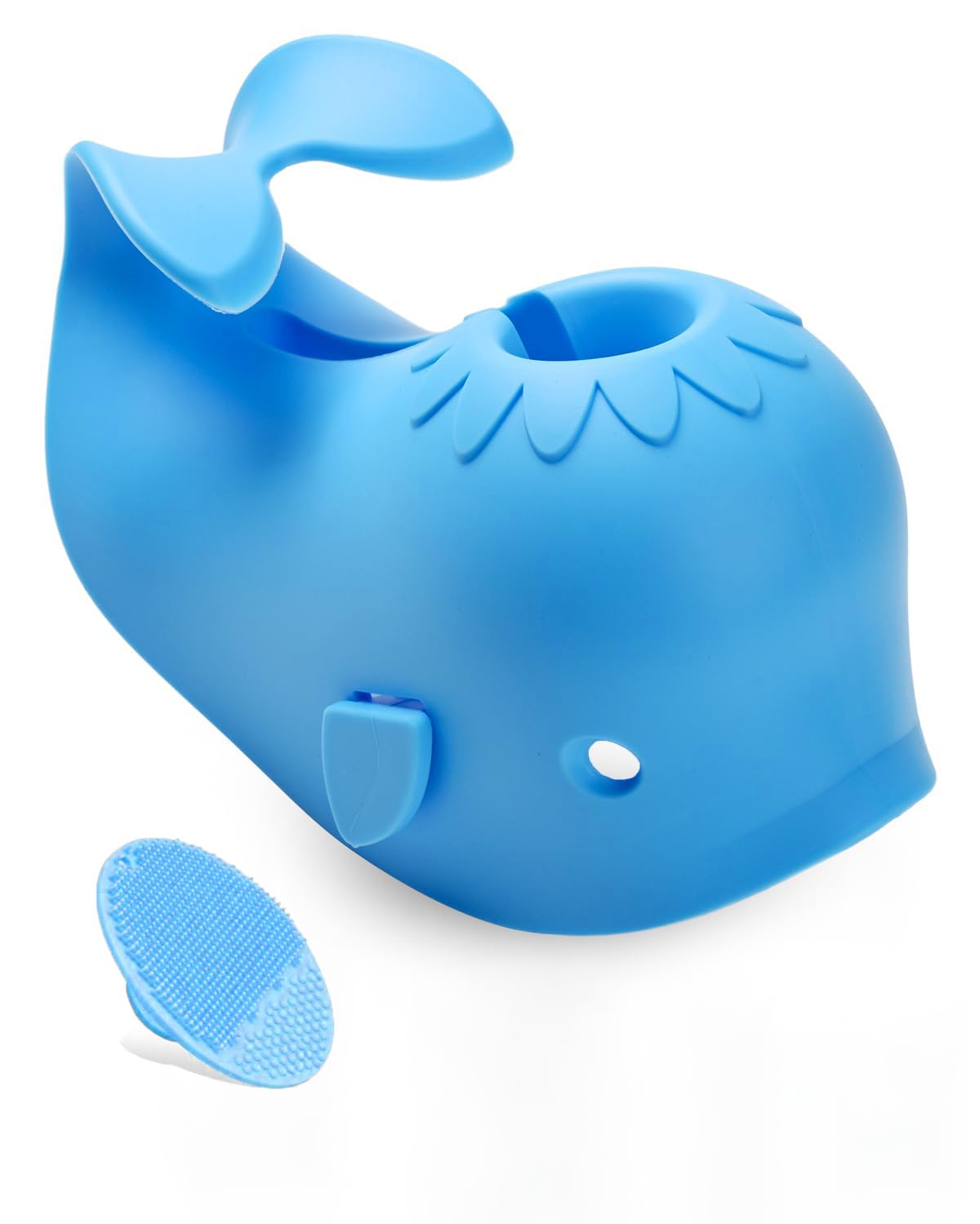 Mandoo Faucet Cover Bathtub Baby, Bath spout Cover for Bathtub Blue