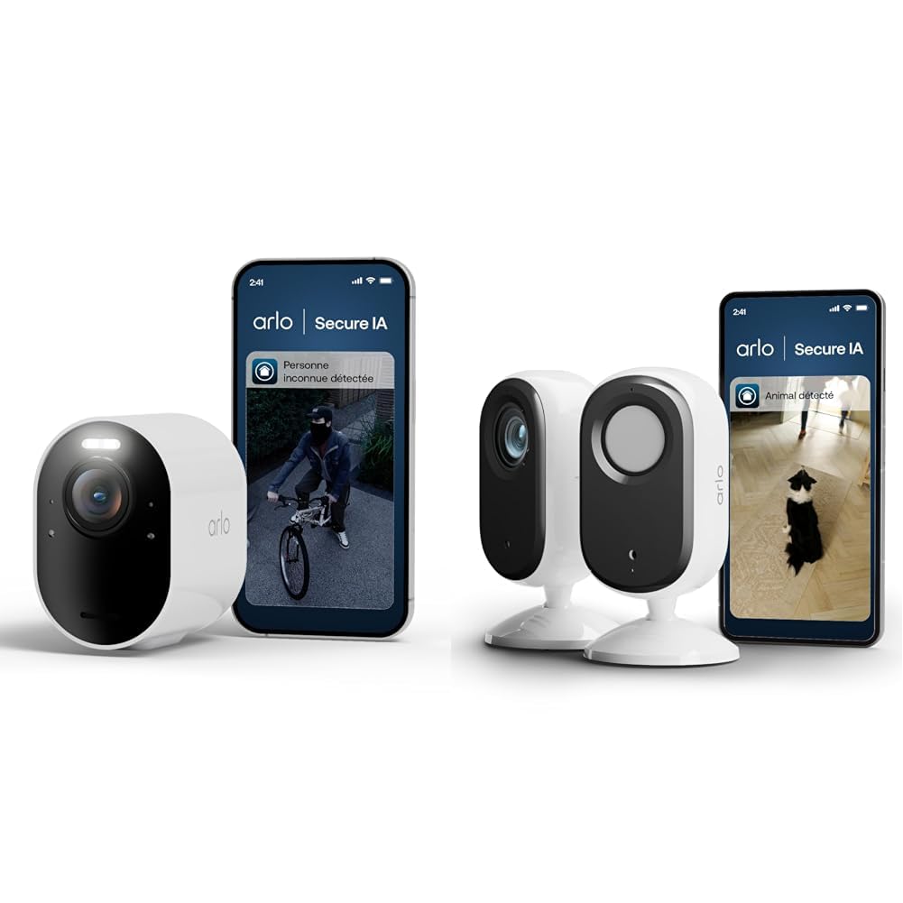 Caméra de surveillance Arlo Ultra 3 pour protéger votre maison et surveiller vos enfants