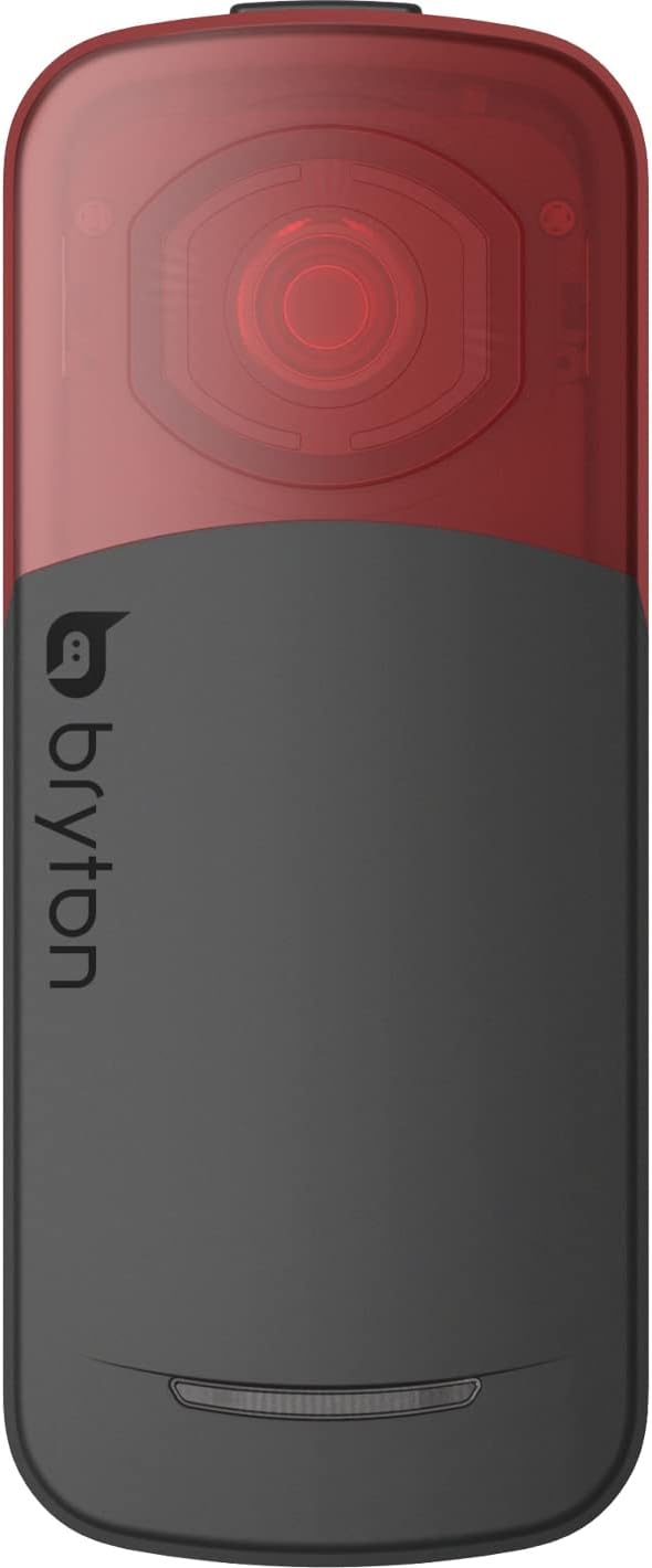 Bryton Luz Trasera Gardia R300 con Radar retrovisor, Unisex Adulto, Negro, Talla única
