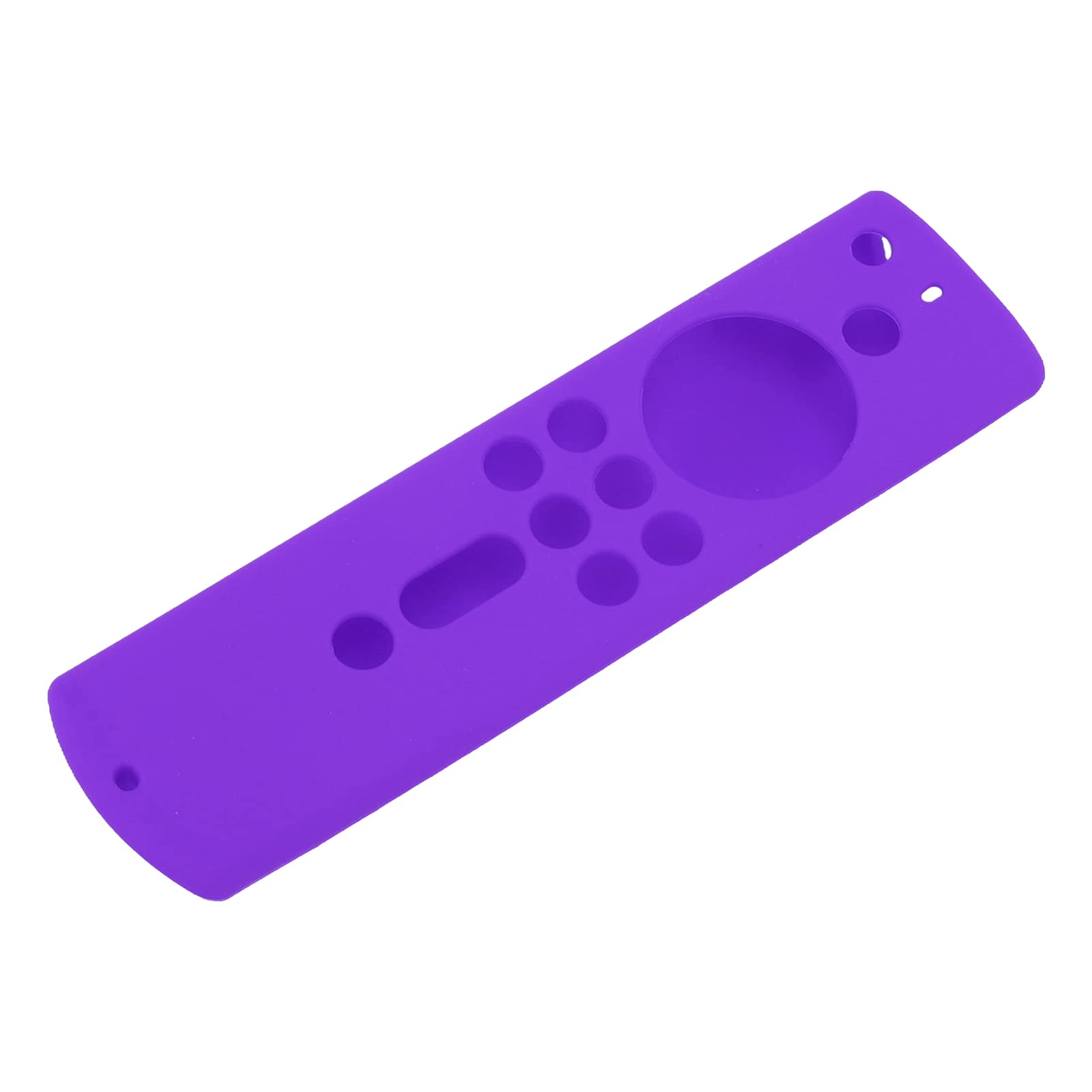 Stoßfeste, rutschfeste Silikon-Schutzhülle für die Fernbedienung des Fire TV Stick 4K 2018, Hautfreundliche Silikonhülle für den Familiengebrauch (Lila)