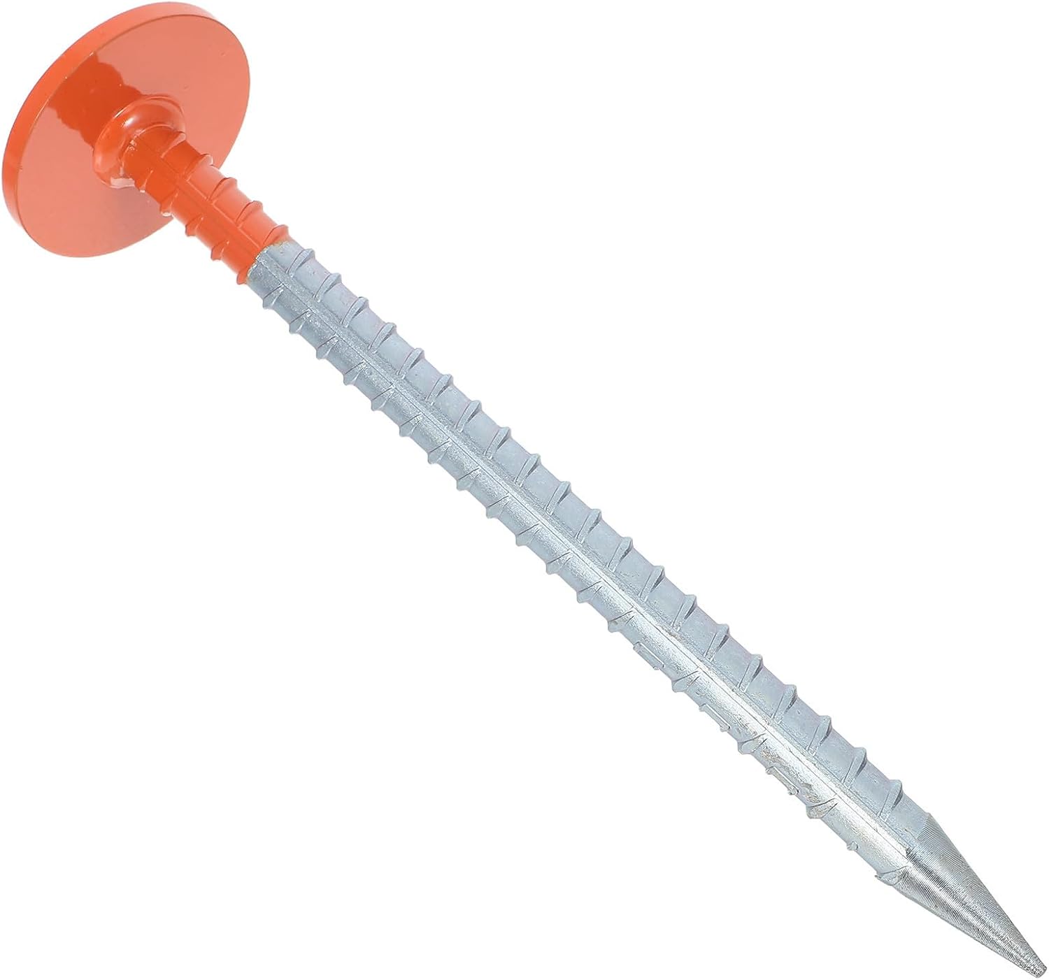 Heavy Duty Iron Lawn Marker Stakes for Driveway Marking and Field Marking, Easy to Insert and Remove with Versatile Application for Outdoor Property Line and Garden Survey
