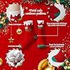 Riwer 10 paia di calzini natalizi unisex di Natale calzini calzini in cotone divertente Natale calzini colorati calzini divertenti per uomo e donna, Multicolore, Taglia unica #1