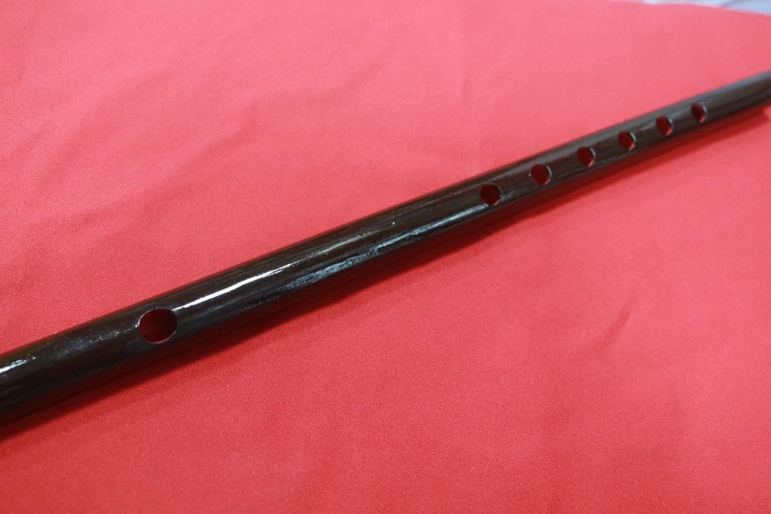 沖縄県産　琉球横笛　竹製（A♯調）基本の音の高さになります。手工品　新品未使用 沖縄県産 琉球横笛 竹製（A調） 基本の音の高さに