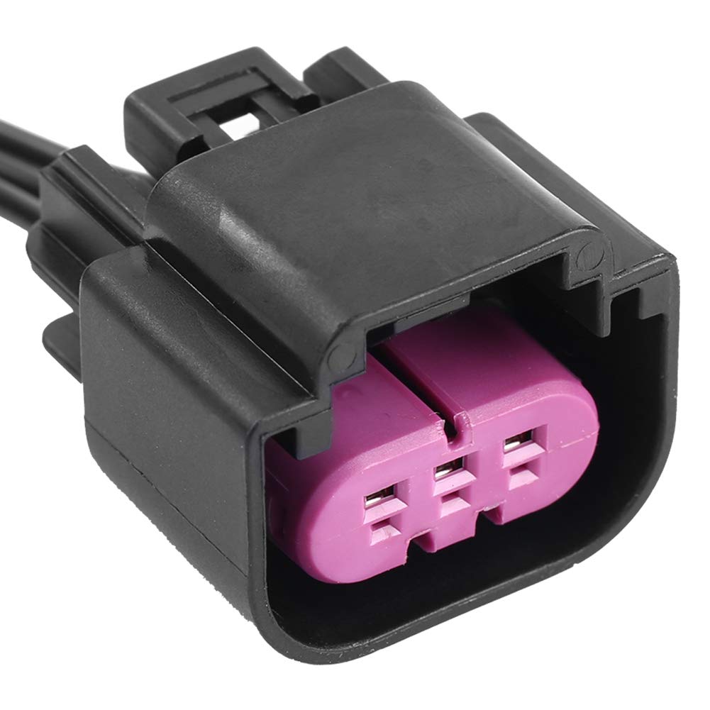 Reminnbor Connettore sensore di Pressione del Carburante Flessibile Cavo a Spirale Composizione Carburante per E85 OEM 13577394 13577379 13577429 PT-E85-2 Corpo in plastica