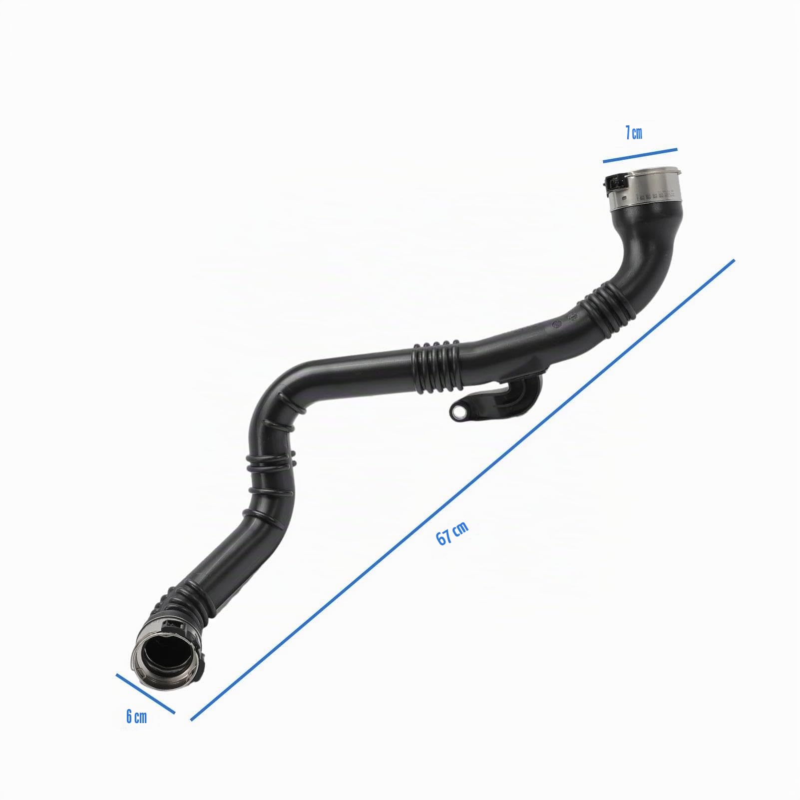 Tubo Turbo Aire Manguera De Intercooler De Repuesto De 55/65 Mm para N&issan para Qashqai OE 144602443R 144608957R 1446000Q1B Manguito intercooler