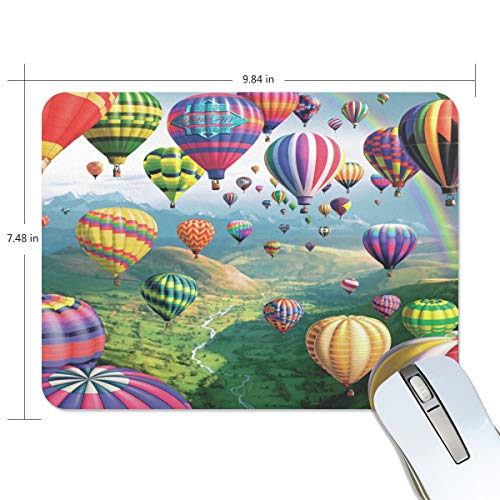 Preisvergleich Produktbild Malpela Mauspad, bunt, Luftballons, Premium-strukturiert, rutschfeste Gummi-Unterseite, für Laptop, Computer und PC