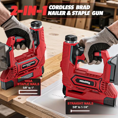 MtiolHig 2-in-1 Cordless Brad Nailer (Milwaukee) thumbnail 2