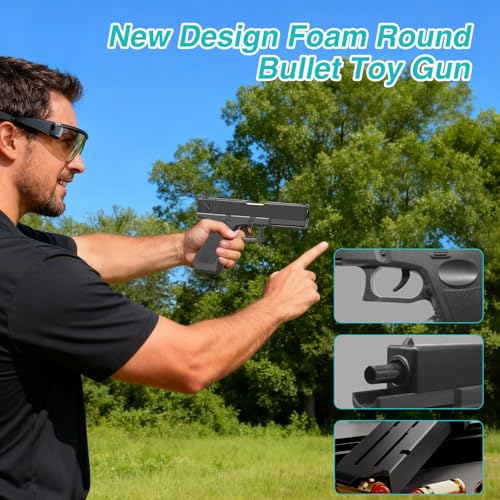 Spielzeug Pistole,Spielzeug-Schaumstoff-Blaster,Blaster Toy Gun,Soft Foam Bullet Toy,Sicherheitstraining oder Spiel,für 14+