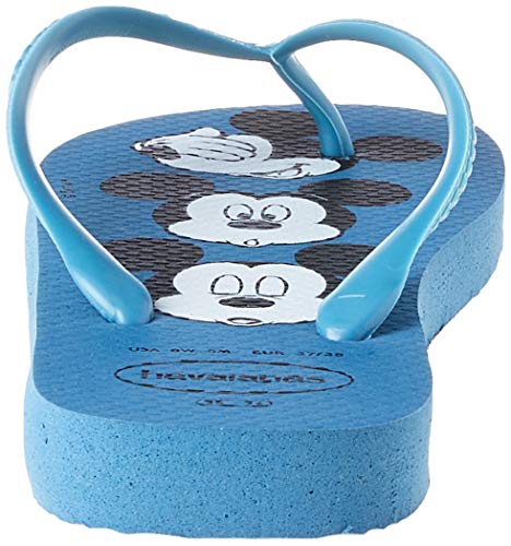 Chinelo Top Disney, Havaianas, Adulto Unissex, Azul Aço, 37/38