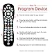 GE Universal Remote Control for Samsung, Vizio, Lg, Sony, Sharp, Roku, Apple TV, TCL, Panasonic, Smart TVs, Streaming Players, Blu-Ray, DVD, 6-Device, Black, 34459