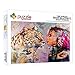 FFGHH Puzzle Puzzle 1000 Piezas Puzzles De 1000 Piezas Belleza Y Leopardo Puzzles Madera Colección Adultos Niño Niña Niños 29.52In X 19.68In