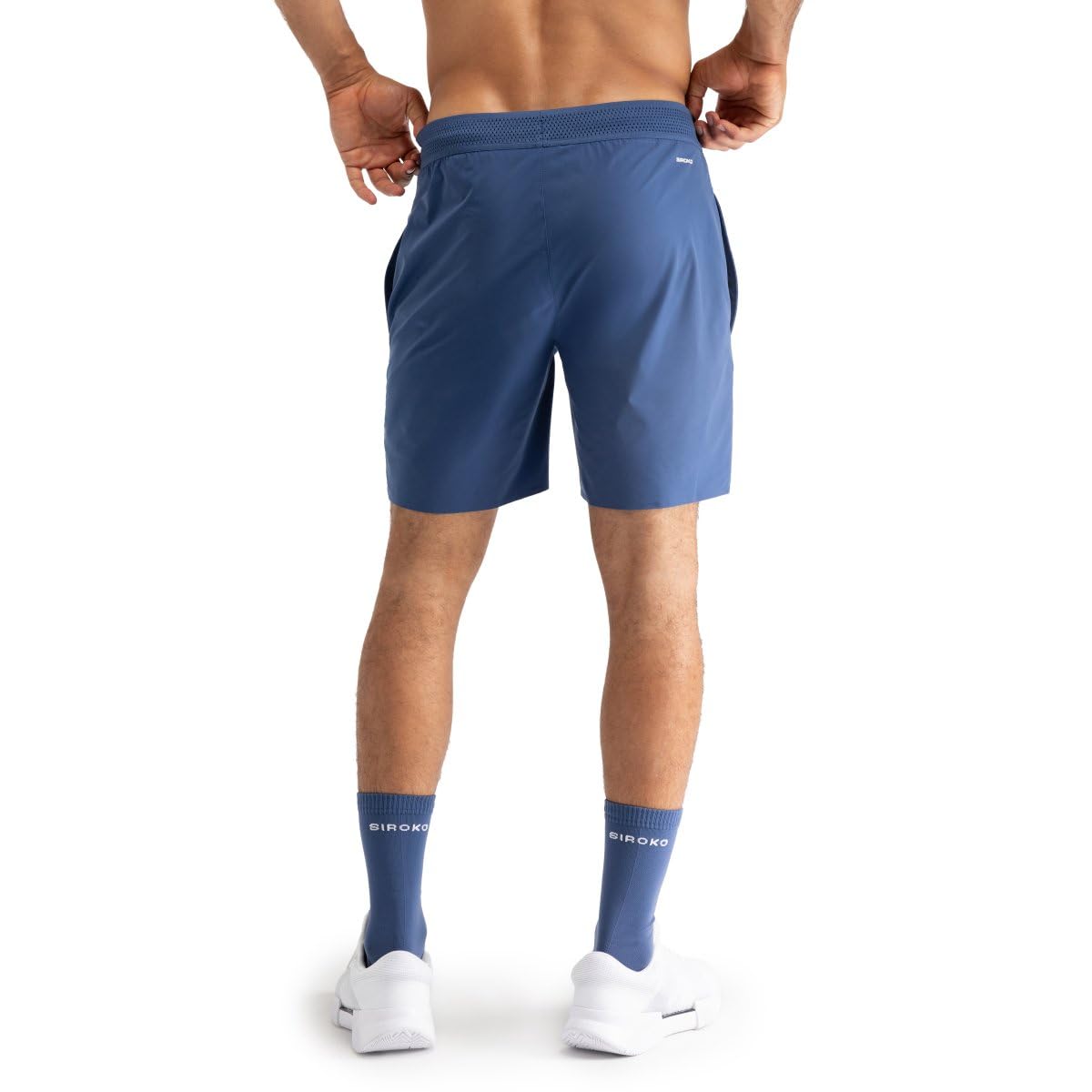 SIROKO - Short de Tennis Technique Velozix Blue