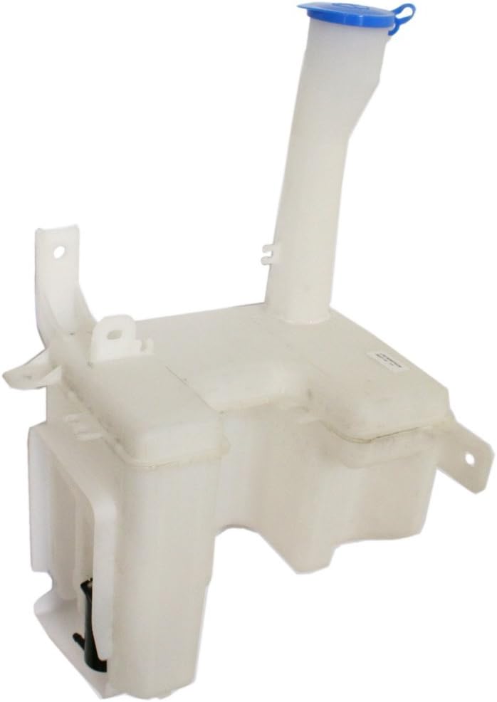 Evan Fischer Windshield Washer Tank compatible with Mitsubishi Lancer 02-07 Assy W/Pump and Cap Sedan