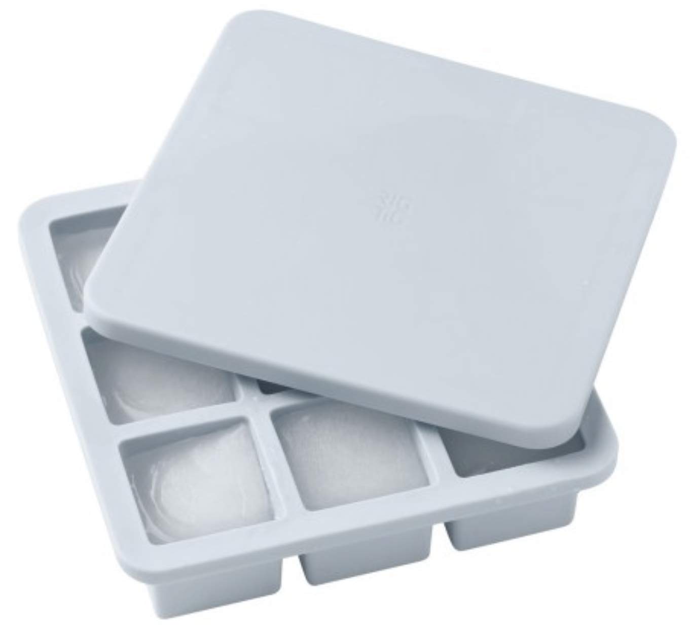 Rig-Tig Blue Freeze It Ice Cube Tray With Lid Large Light