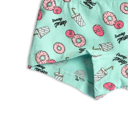 Image of Real Basics Girls Cotton Boxer Boyshorts Panties Underwear for Kids (Multicolor) Pack of 3