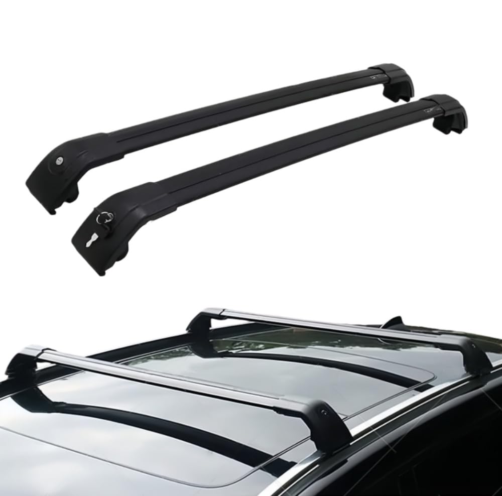 Lockable Roof Cross Bars for Flush Rails for Audi Q5 (8RB) 2009-2017
