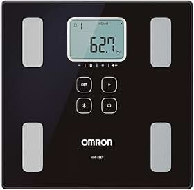 OMRON Balança Digital de Controle Corporal Bioimpedância com Bluetooth HBF-222T