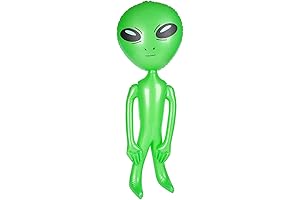 36 Inch Green Alien Blow Up Small - Inflatable Alien Decoration for...