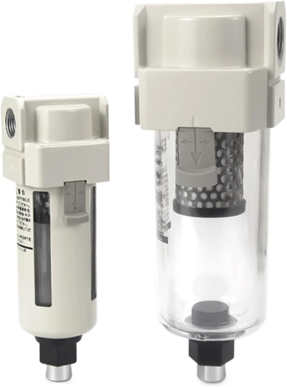 3/8'' 1/2'' Drain Separator for Vacuum Negative Pressure Pipeline Water Removal Dust Removal AMJ3000-03B/4000-04B(3l8 AMJ3000-03B-C)