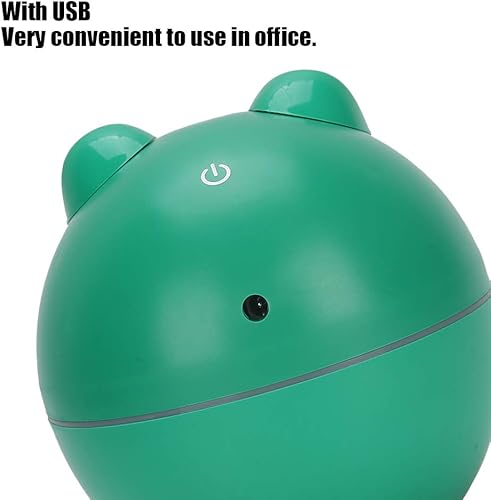 Miniatura 7 de JTLB Mini humidificador portátil de niebla USB para viajes, coche, oficina, dormitorio, rana