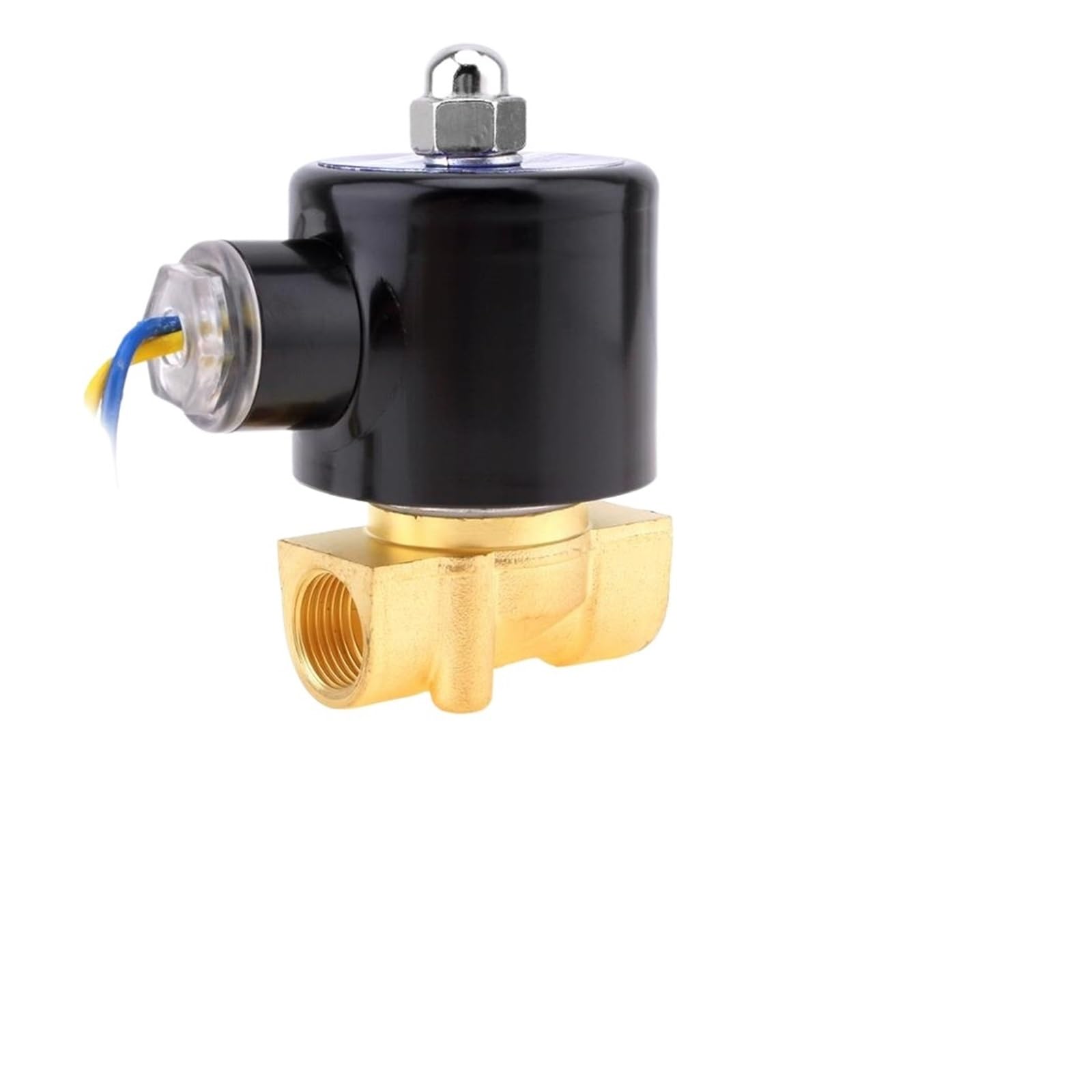 Interruptor de flujo de agua y aire con válvula solenoide de 1/2 DN15 eléctrica 220V