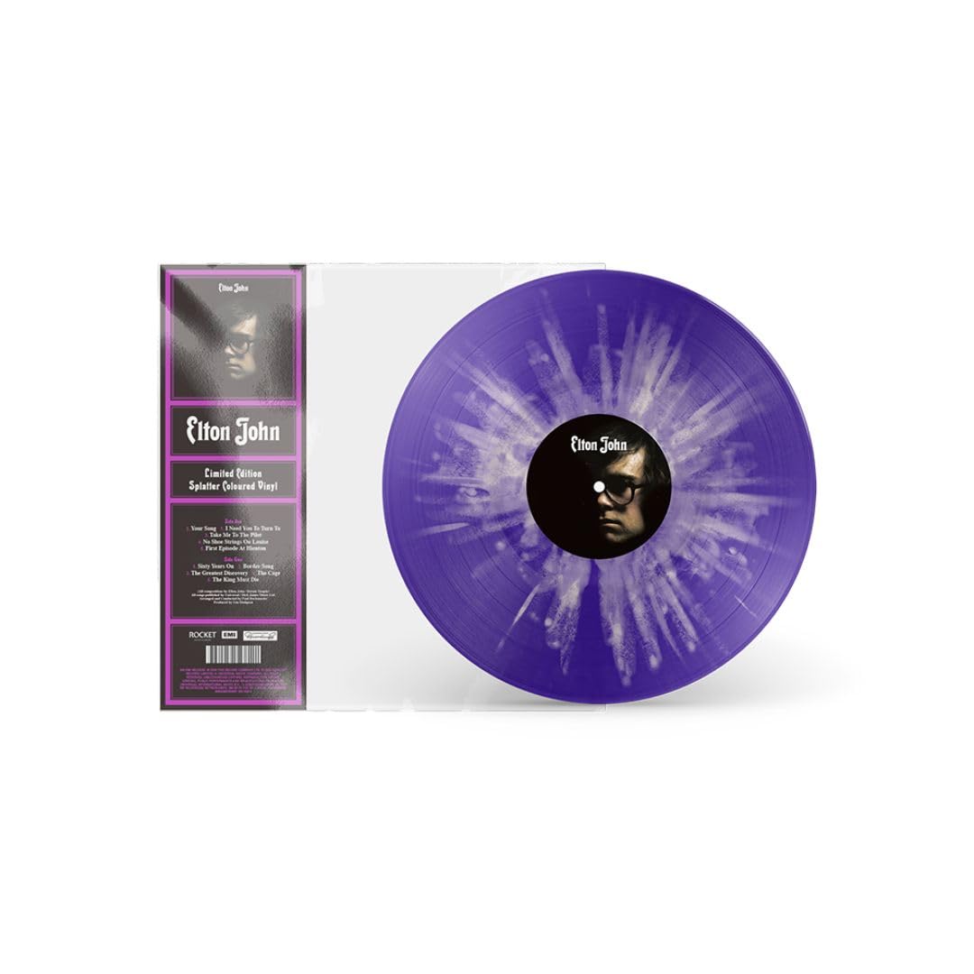 Elton John Purple Splatter (Mercury) CD