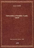  Universités et Facultés / Louis Liard
