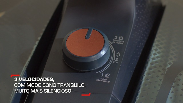 Ventilador de Mesa Arno X-TREME 7 Cinza 40cm VE71, 150W, 7 Pás, 3