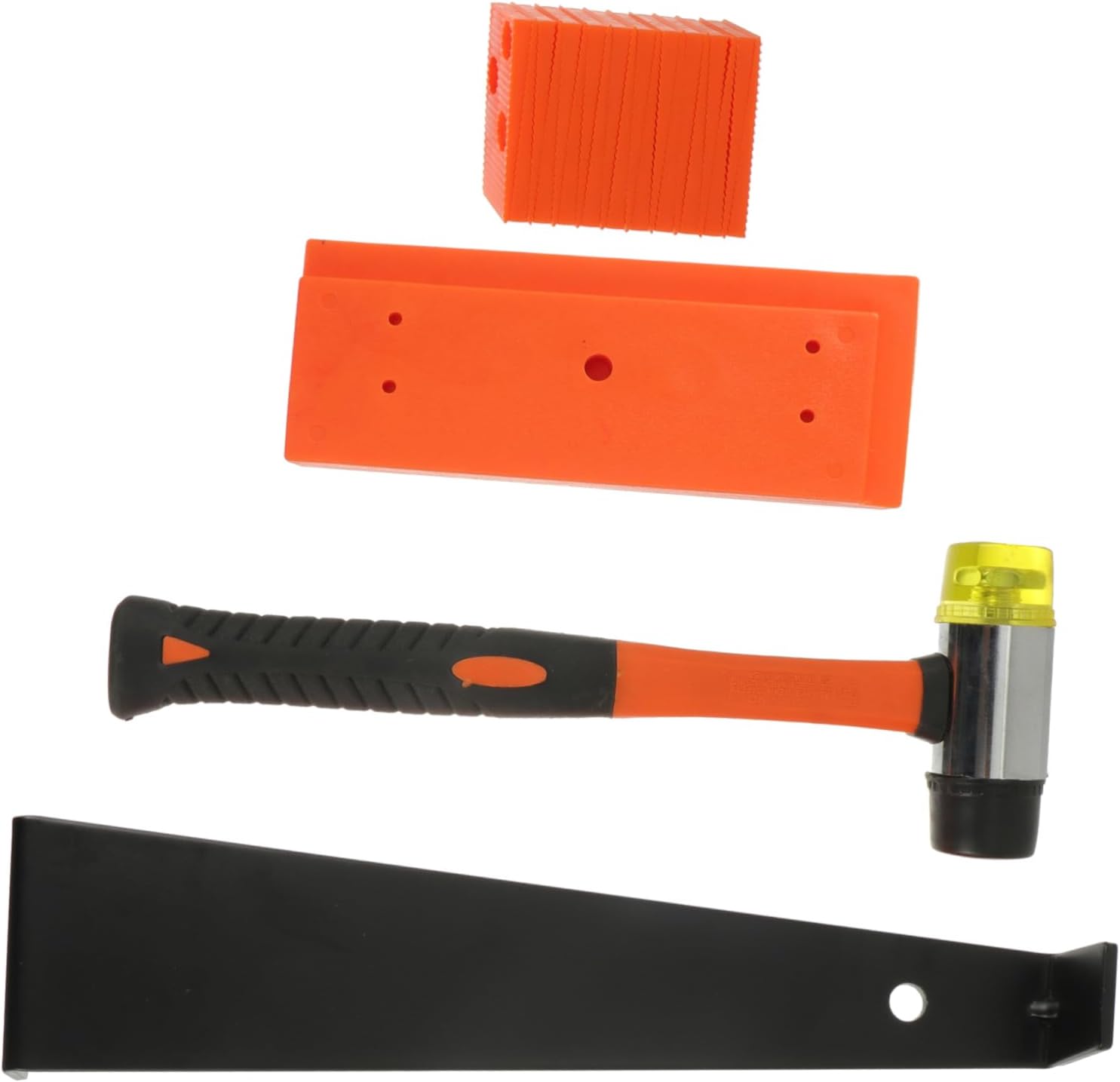 DOITOOL 2sets Flooring Installation Kit Full for Laminate Hardwood Lvp Includes Mallet Spacers Tapping Block Pull Bar