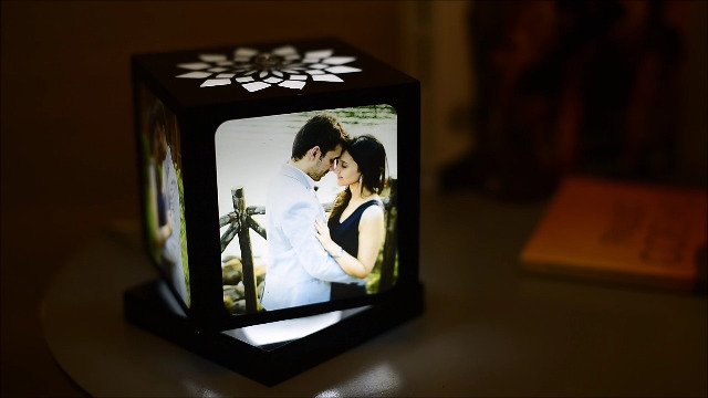 Watch Rotating photo lamp - Nostalgia Flora - Personalized gift on ...