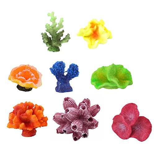 Stock Show 8Pcs/Pack Multicolors Aquarium Decor Artificial Coral Plant Seastar Decor Aquarium Reef O Stock Show 8Pcs/Pack Multicolors Aquarium Decor Artificial Coral Plant Seastar Decor Aquarium Reef O