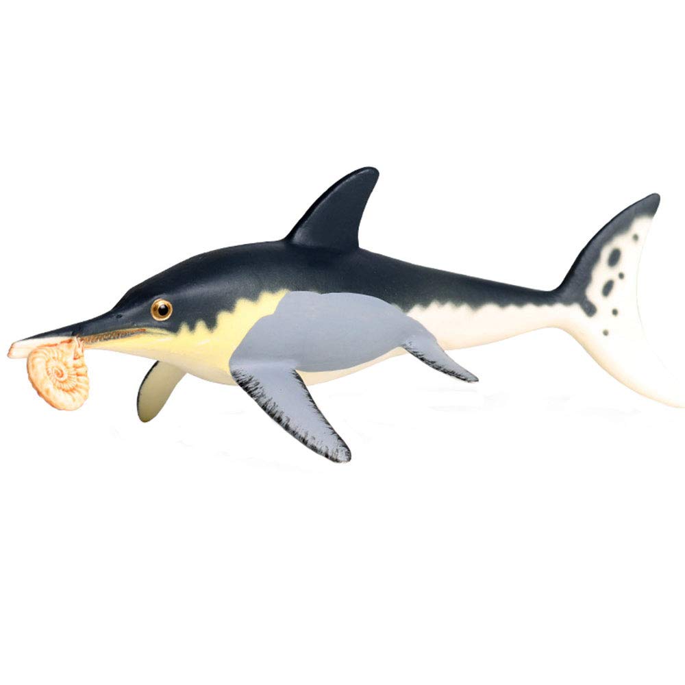 Flormoon Animal Figures 42 pcs Realistic Plastic Dinosaur Figurines Set, Science Project, Learning Educational Toys, Cake Topper, Birthday Gift for Kids Toddlers