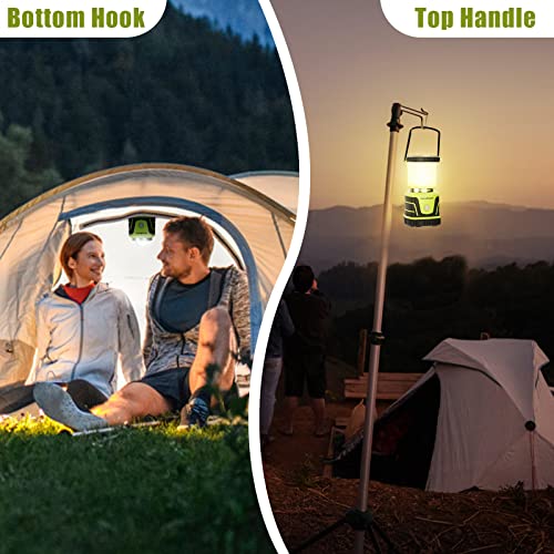 Camping Lantern,Super Bright Battery Powered Led 1500Lm,4 Light Modes,Waterproof Tent Light,Long Run-Time Lantern Flashlight For Hurricane,Emergency,Survival Kits,Hiking,Fishing #TOP3