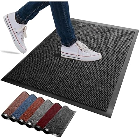 FB FunkyBuys Washable Heavy Duty Doormat Cover