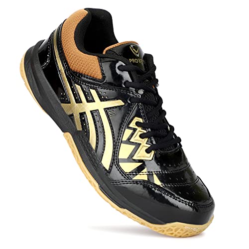 Image of PRO KVH Men's Non-Marking Power Cushion Training Shoes Athletic Shoes Anti-Slip Cushioning Synthetic Badminton, Table Tennis, Volleyball, Court Shoes