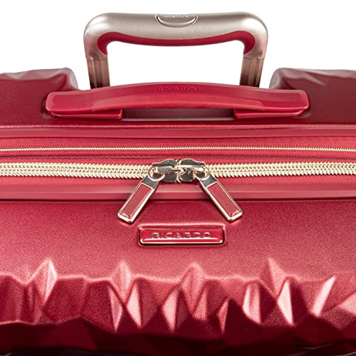 Ricardo Beverly Hills Indio Hardside Luggage, Durable, Spacious, Stylish, Compression Straps, Secondary Packing Compartment3