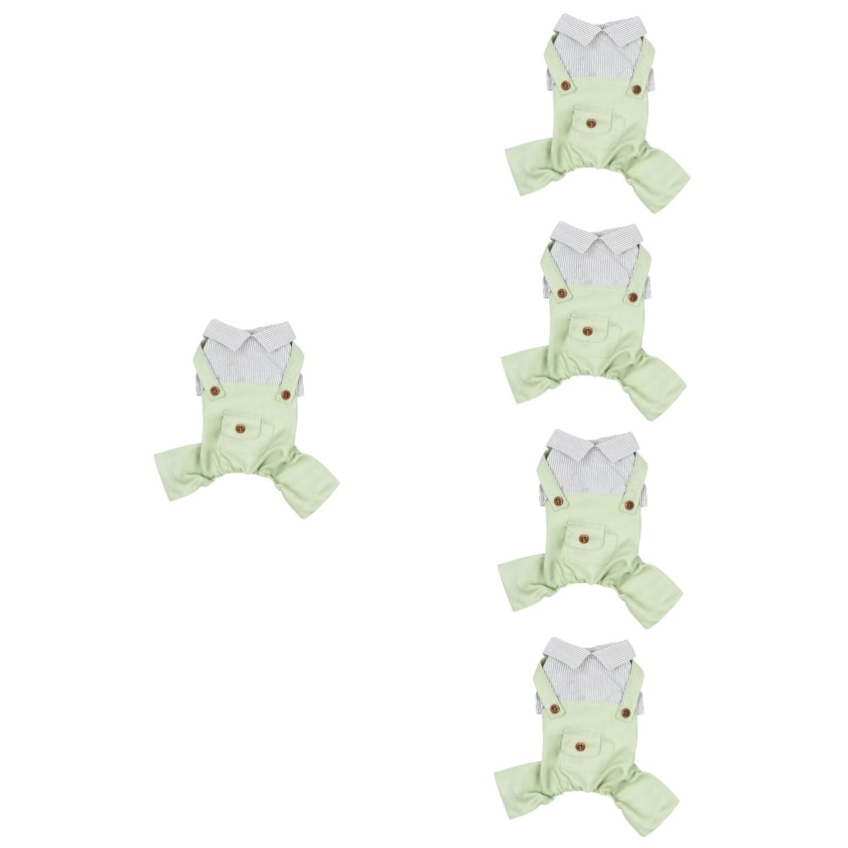 Vêtements pour chiens salopettes confortables à rayures chiots YARNOW