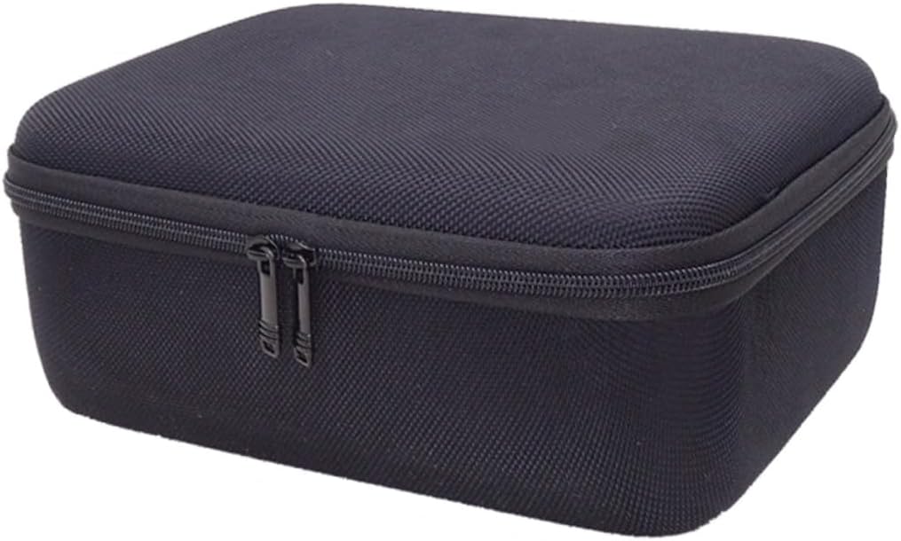 NUOBESTY Waterproof Digital Storage Bag for Electronics Portable Organizer Case for Travel Sturdy Shockproof Design in Black for Data Cables Mouse and Tech Accessories