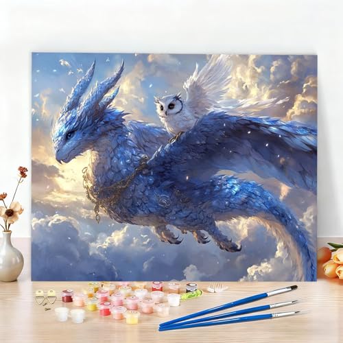 �y�C���g�o�C�i���o�[ ��l�p �h���S�� �y�C���g�o�C�i���o�[�Y �q���p ���S�Ҍ��� DIY �L�����o�X���G�L�b�g�A�N���� �G�̋�ƃu���V���t�����Ă��܂� ?�������G ���킢�� �W�^���y�C���e�B���O ���� �� ���r���O���[�� �Q�� �f�R���[�V���� �����G�� 