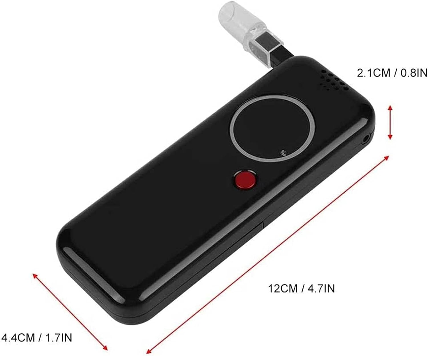Portable Alcohol Breath Tester with LCD Display Digital Fast, High Accuracy Alcohol Detector，Drunk Driving Concentration Tester
