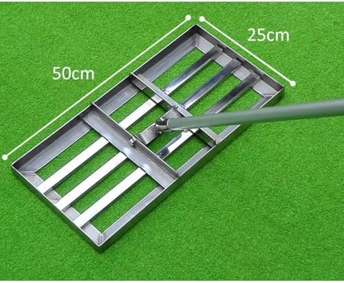 Golf sand bunker rake avec attachment pour nivellement de terrain - 4