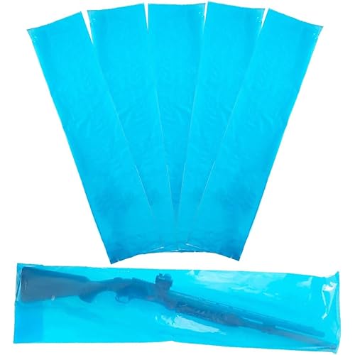 Rifle Storage Packing Bag 11.8" x 59" - VCI Firearm Rust Preventative Protector, Anti-Corrosion, 5 Pcs (11.8" x 59")