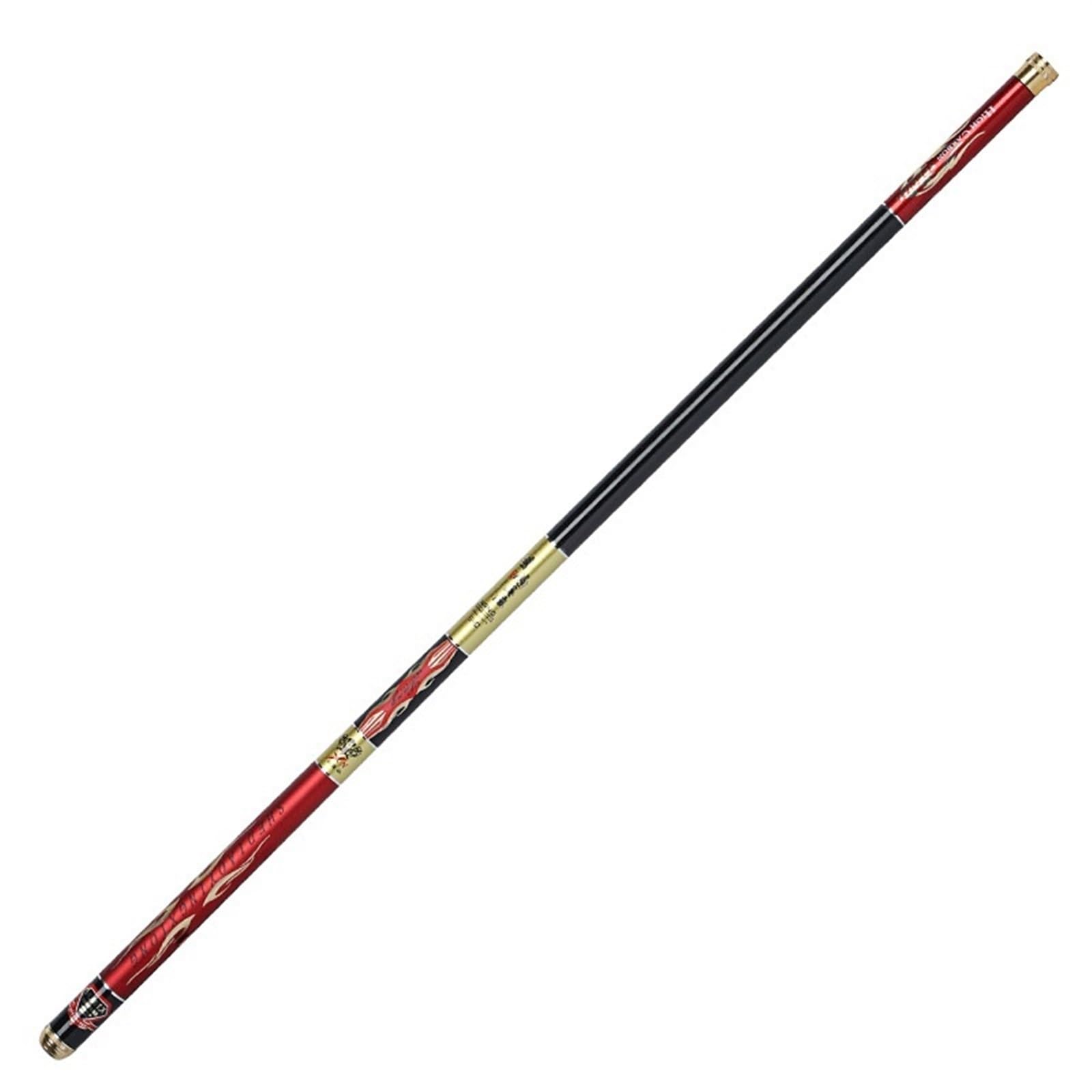 Canna da Pesca a Mosca Canna da Pesca telescopica Super-Light Hard 3.6m / 4.5m / 5.4m / 6.3.0M / 7.2m Palo a Mano in Fibra di Carbonio per la Pesca della Carpa